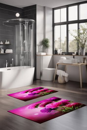 Mijölnir Juego de alfombrillas de baño CT-5127 de 2 piezas Multicolor